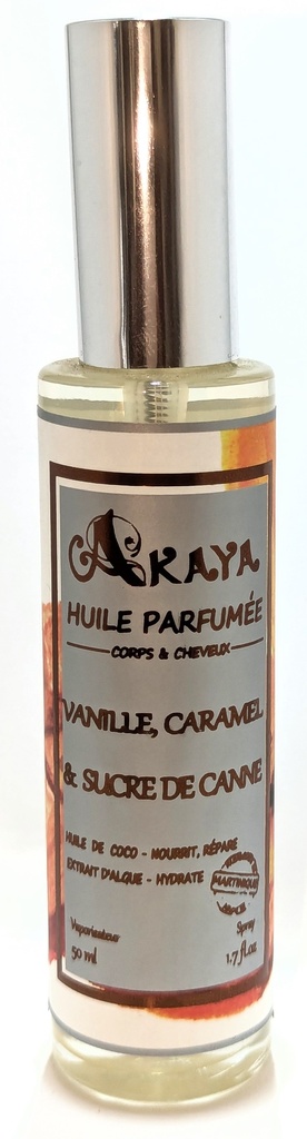 HUI Vanille, Caramel & Sucre de canne