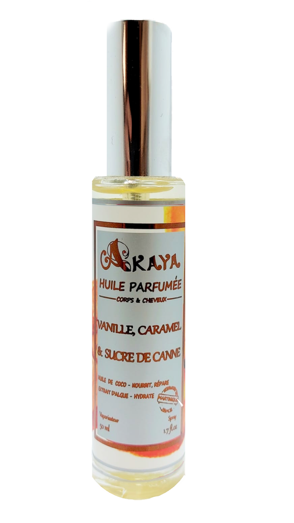 HUI Vanille, Caramel & Sucre de canne