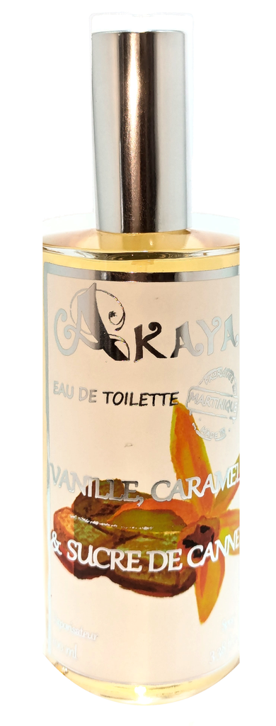 vanille caramel et sucre de canne